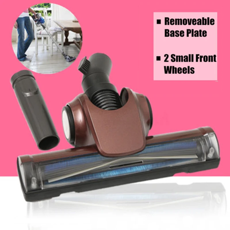 Turbine Floor Cleaner Head Brush For Vacuum Cleaners Port Inside Diameter 32mm Air Driven Turbo Tool Adaptor Cleaning | Дом и сад