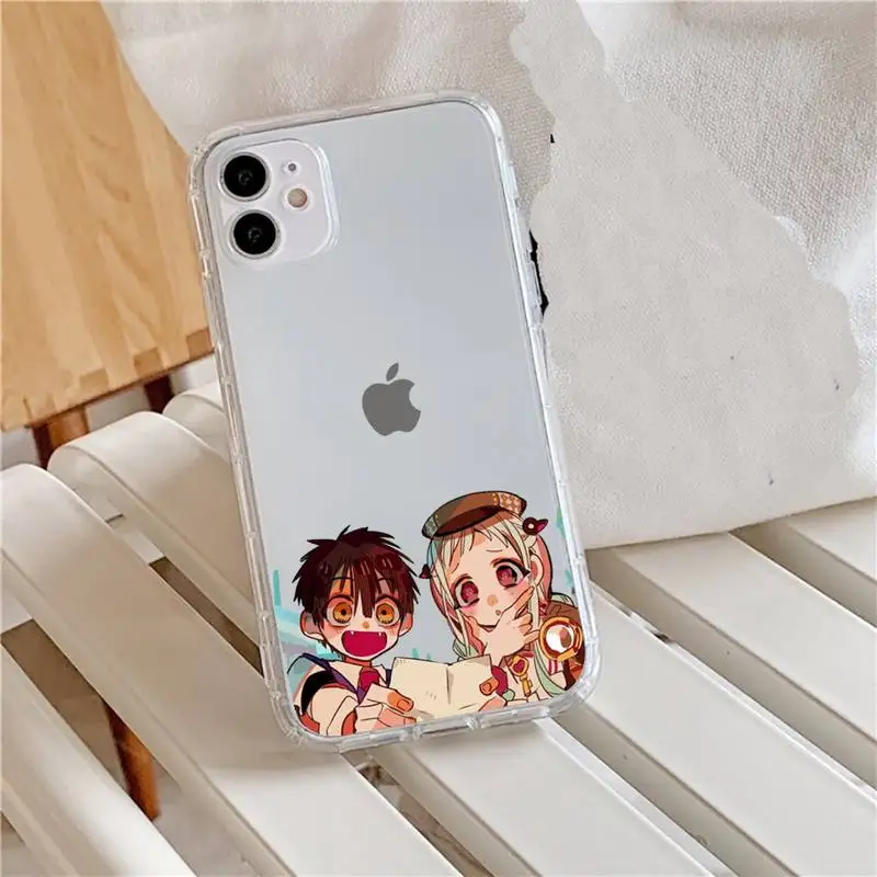 

Japanese Comics Hanako Kun Manga Phone Case Transparent for iPhone 11 12 mini pro XS MAX 8 7 6 6S Plus X 5S SE 2020 XR