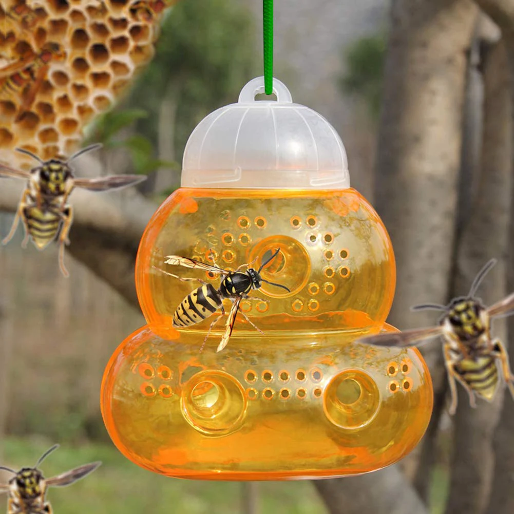 

Bee Catcher Beehive Wasp Trap Spring Wasp Repellent Hornet Trap Bee Catcher Home Garden Wasp Killer Hornet Hanging Traps