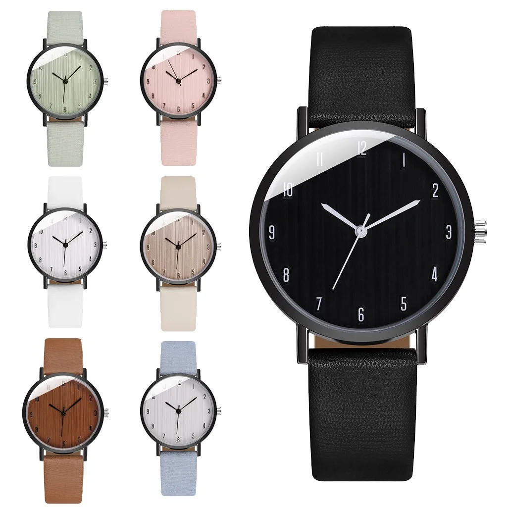 

Vansvar Women's Casual Quartz Leather Band Newv Strap Watch Analog Wrist Watch Reloj Mujer Montre Femme