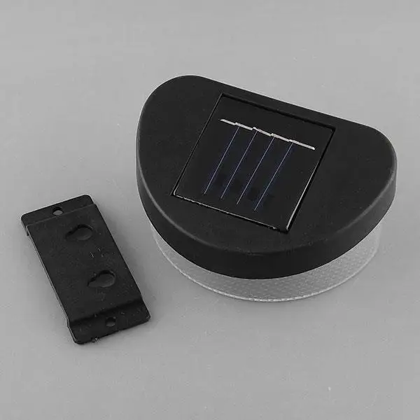 Садовая Ландшафтная лампа 2 в 2LED светильник на солнечных батареях Забор дворовое
