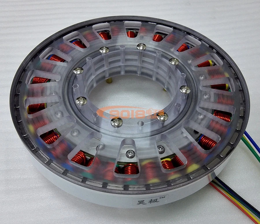 Банджи 400 Вт большой полый вал ультра низкоскоростной диск постоянного тока