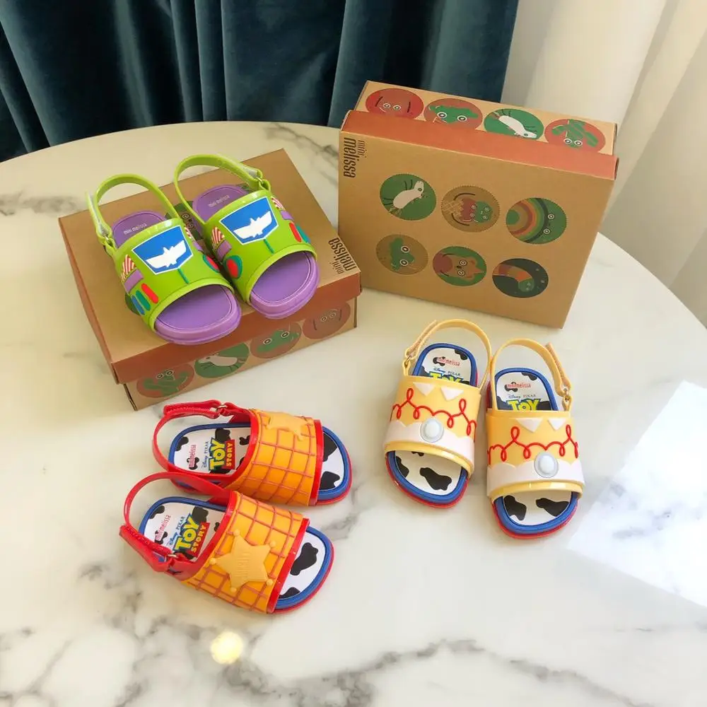 Melissa пляжная обувь для мальчиков и девочек летние пляжные сандалии детская