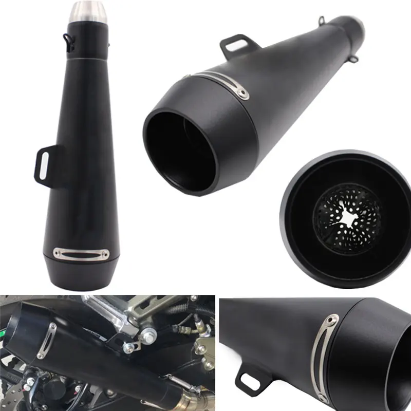 Выхлопная труба для мотоцикла M4 глушитель выхлопной трубы с большим объемом