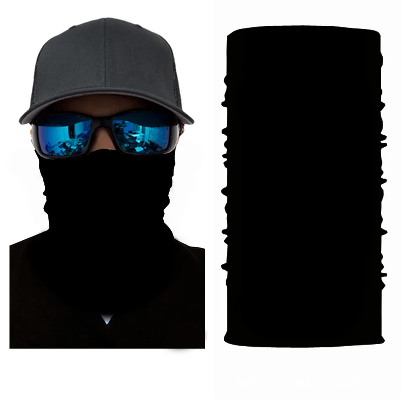 Camouflage Variety Tube Face Mask Scarf Headband buffe Solid Color Outdoor Cycling Fishing Bandanas Men Women Moto Bicycle Hijab | Спорт и