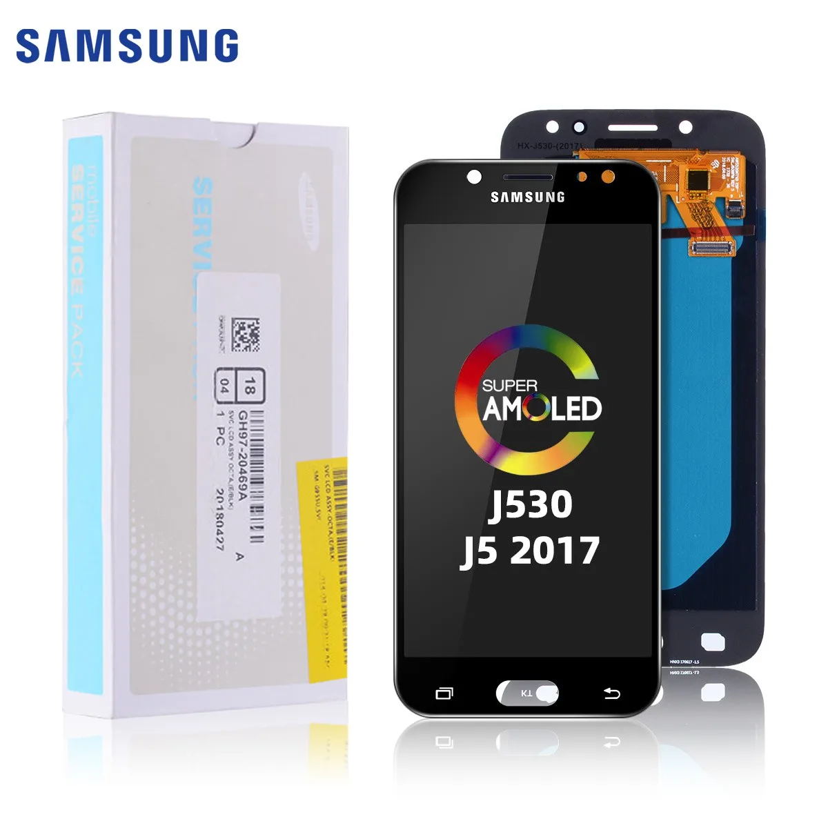 С модулем J530 дисплей для samsung Galaxy j5 2017 сенсорный экран в сборе ЖК Repl| |
