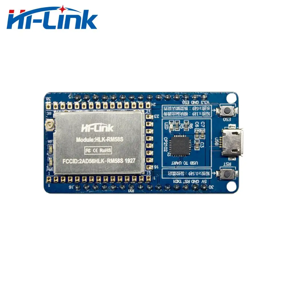 Бесплатная доставка Dual Band IEEE802abgn Wi-Fi и Bluetooth модуль с Тесты на заказ от HLK-RM58S |