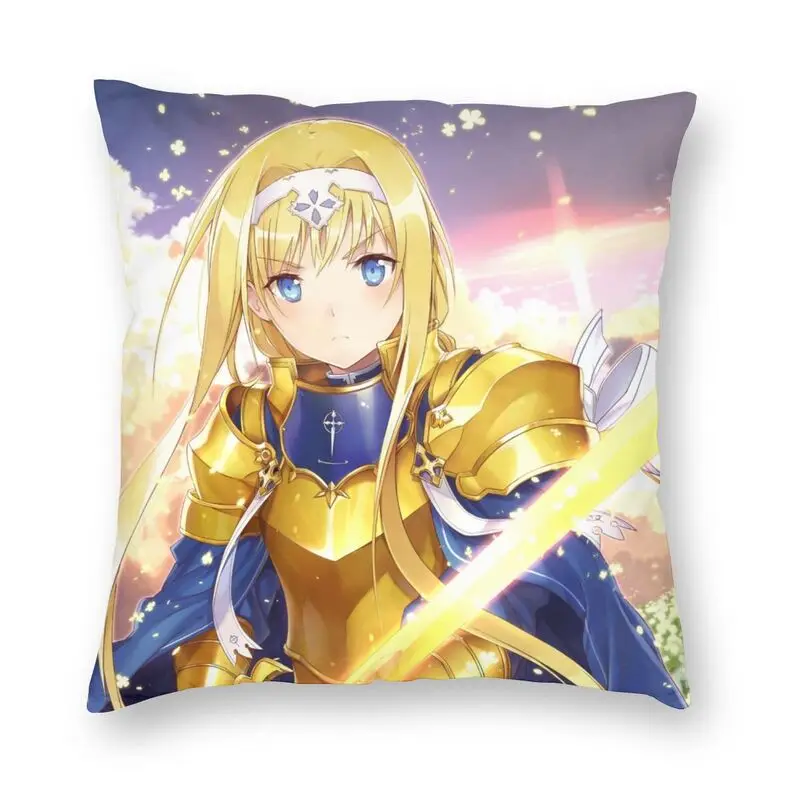 

Наволочка в стиле аниме «Искусство меча», декоративная подушка для дома в стиле аниме «Война нижнего мира», диванная подушка для гостиной