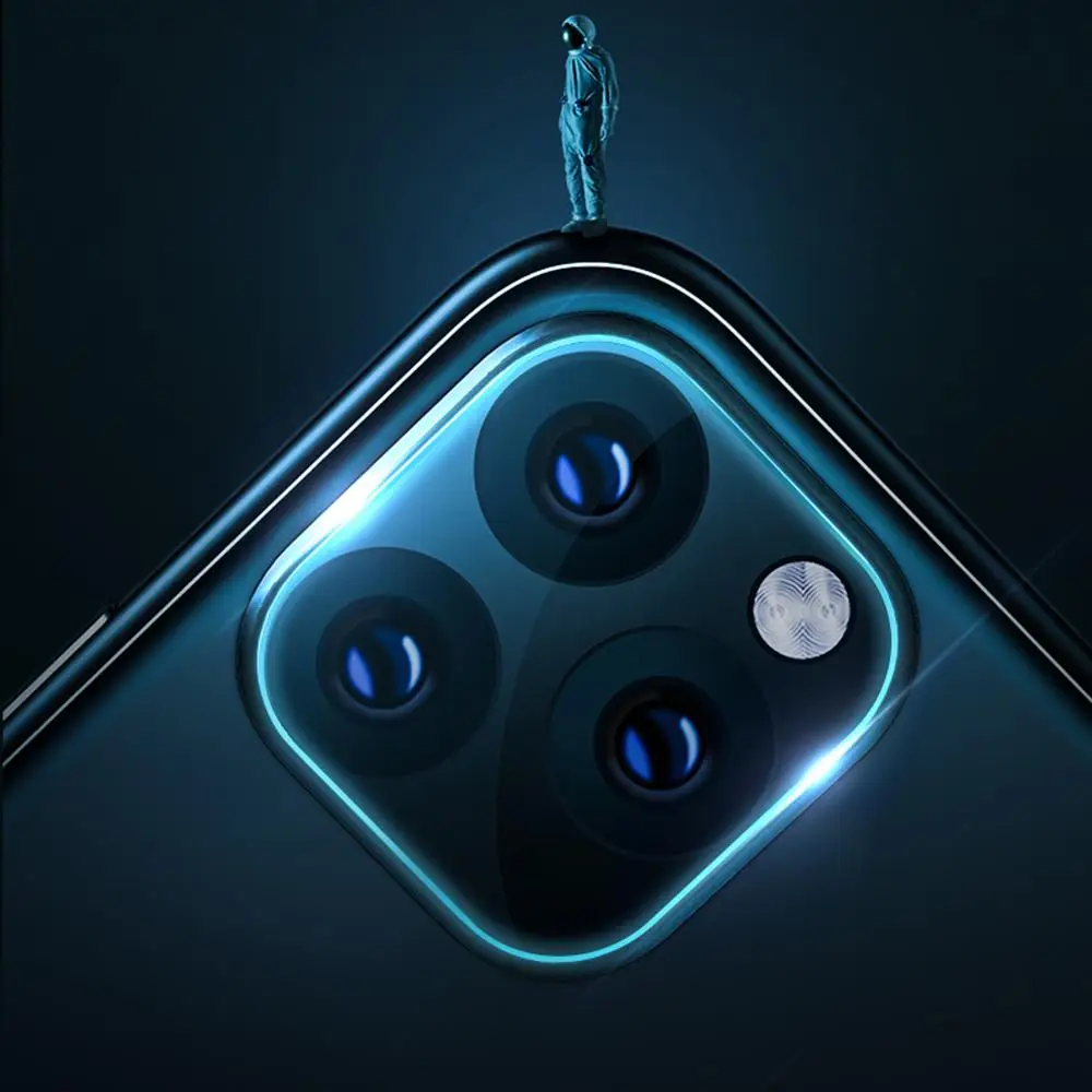 Прозрачная пленка для камеры из закаленного стекла iPhone 11 Pro Max роскошная