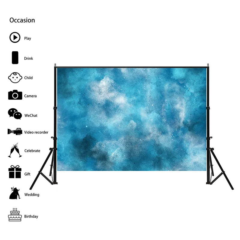 В стиле ретро с принтом тай дай фон из ткани для фотосъемки вечерние путешествия