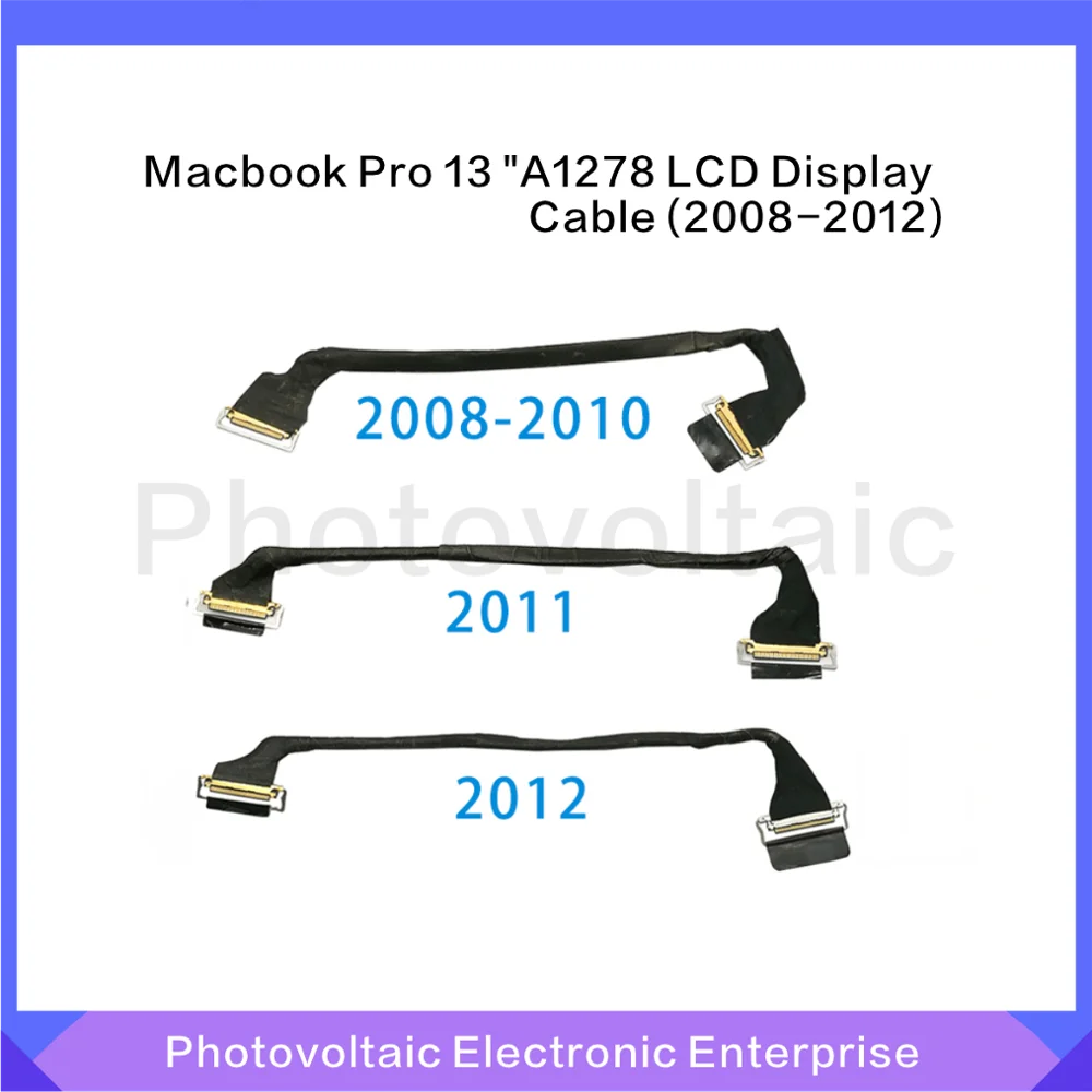 Оригинальный Для Macbook Pro 13 &quotA1278 LCD LED LVDS экран дисплей кабель 2008 2009 2010 2011 2012
