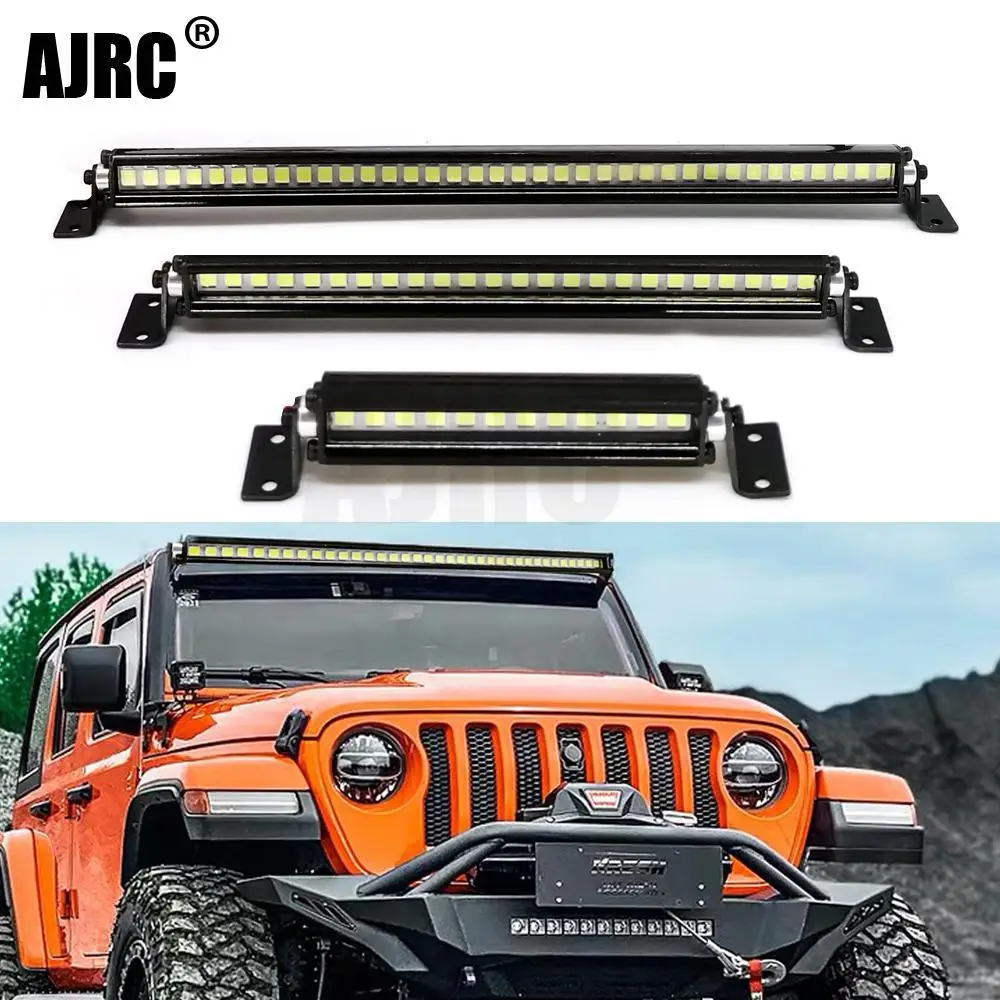 New RC Car Roof Lamp 24 36 LED Light Bar for 1/10 RC Crawler Axial SCX10 90046/47 90060 SCX24 Wrangler D90 Rubicon Body