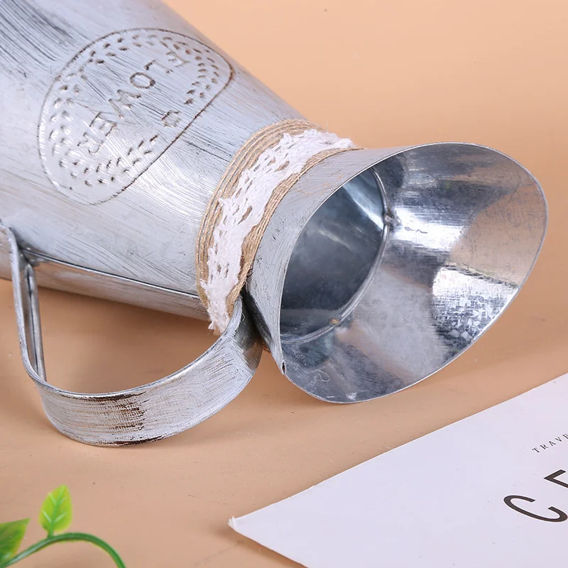 Модная железная ваза для цветов дома офивечерние НКИ фестиваля украшение в стиле