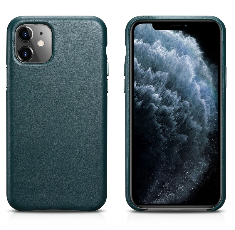Чехол из натуральной воловьей кожи для iPhone 11, тонкий чехол для iPhone11 Pro, чехол для телефона, защитная задняя крышка для iPhone11 Pro Max