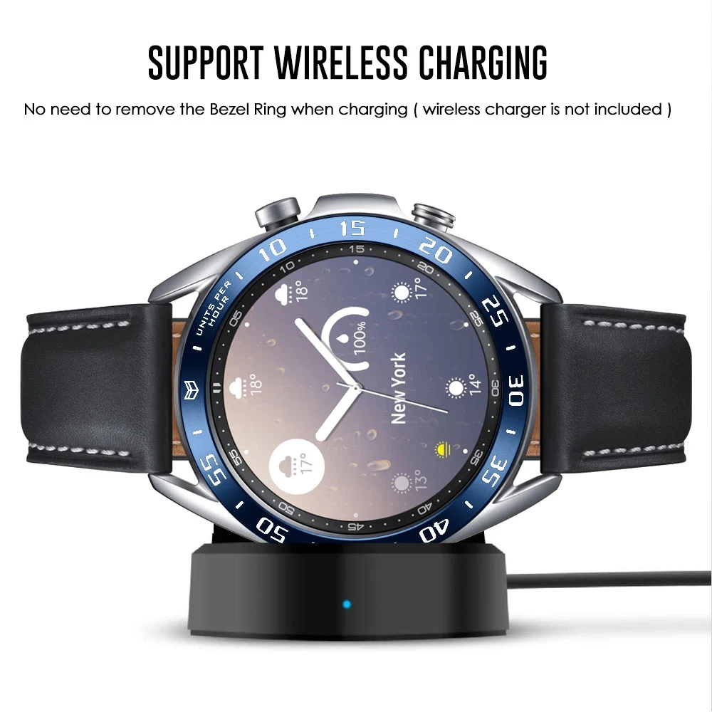 Металлическое кольцо БЕЗЕЛЬ для часов Samsung Galaxy Watch 3 45 мм 41 42 46 Тахометр защитная