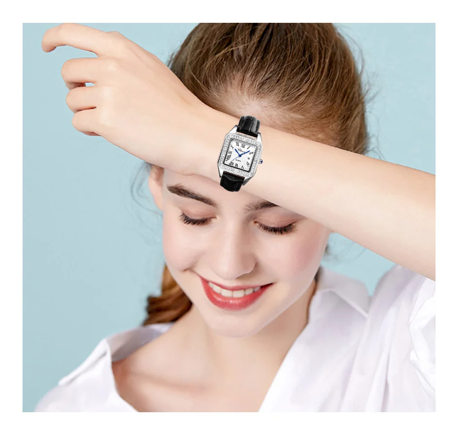 Часы наручные женские кварцевые в античном стиле элегантные модные повседневные