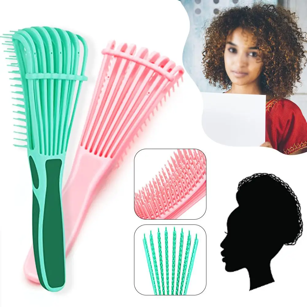 Расческа для массажа волос Антистатическая щетка распрямления расчесывание