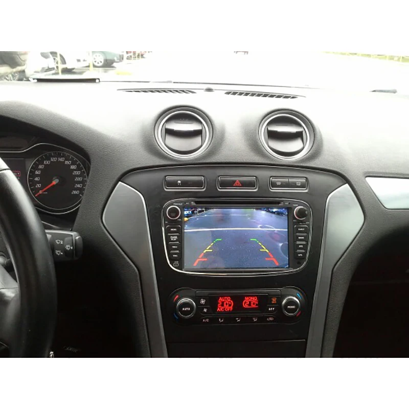 CHOGATH 2 Din 7 &quotAndroid 8 0 Quad core автомобильный DVD радио плеер для FORD FOCUS 2/MONDEO/S