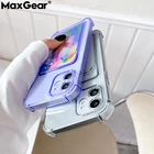 Прозрачный противоударный чехол с держателем для карт для iPhone 13, 11, 12 Pro Max Mini, XS, X, XR, 7, 8 Plus, SE 2, мягкий прозрачный чехол-кошелек из ТПУ