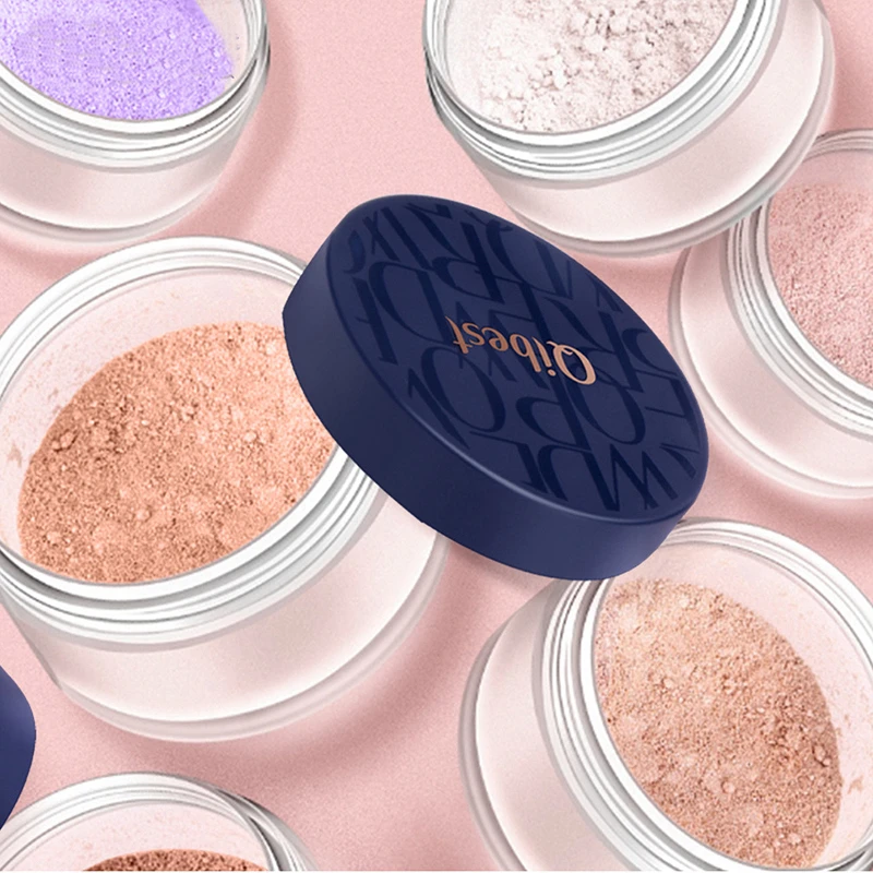 Пудра для макияжа консилер жирной кожи блестящий контур минеральная