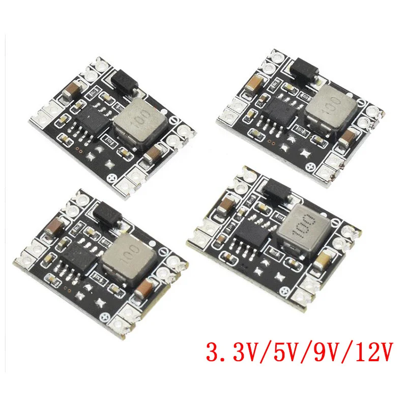 

DC-DC 3a понижающий модуль питания mp1584en 5v-12v 24v to 5v 3,3 v 9v 12v фиксированный выход высокого тока