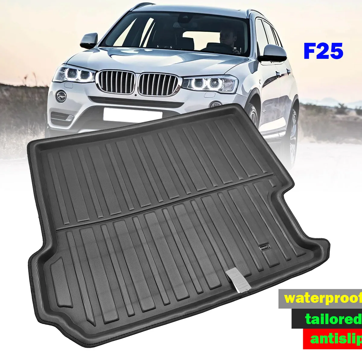 Подкладка для багажника коврик BMW X3 F25 2011-2017 подкладка ковер багажа поднос груза
