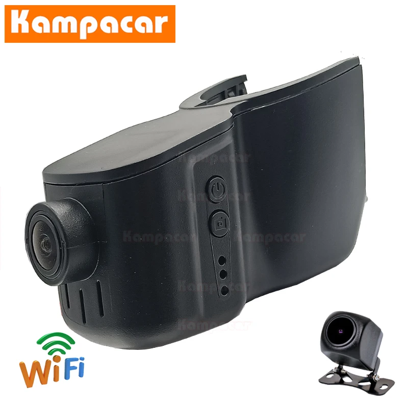 

Kampacar AD03-D DashCam for Audi With Rain Sensor A1 A3 A4 b7 b8 A5 A6 c6 4f A7 A8 Q3 Q5 Q7 TT Auto Video Recorder Wifi Car Dvr