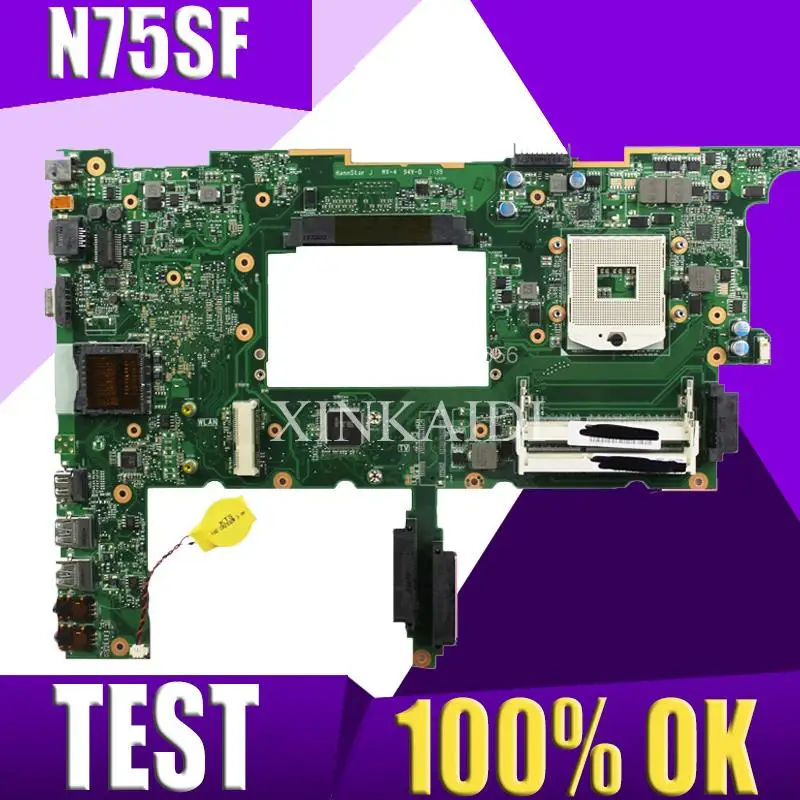 XinKaidi для ASUS N75SF материнская плата HM65 REV 2 60-N69MB1400-C03 | Компьютеры и офис