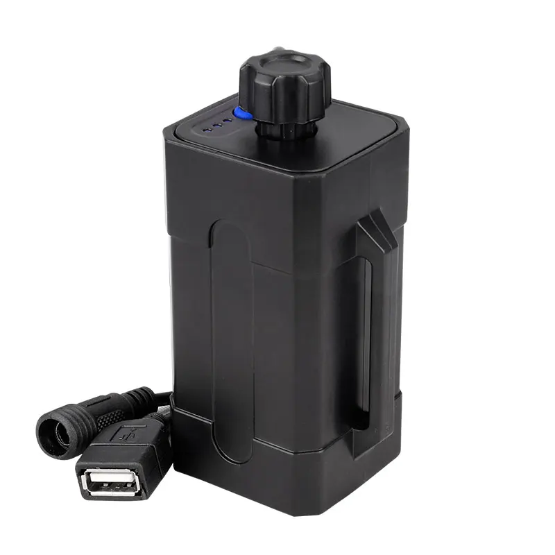 Аккумуляторный бокс для велосипедной лампы 8 4 в 5 В двойное напряжение на выходе