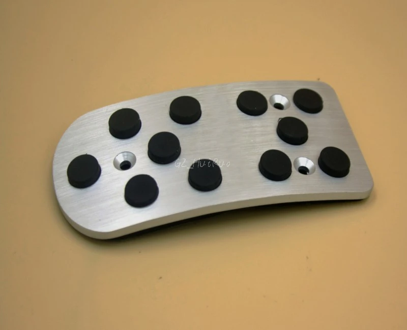 Высокое качество алюминиевого сплава Авто ускоритель тормоз ног педали наклейки