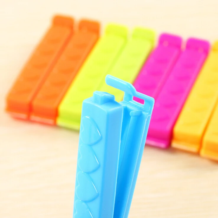 5 шт. герметичные зажимы для конфет пищевые пакеты большая герметичная папка