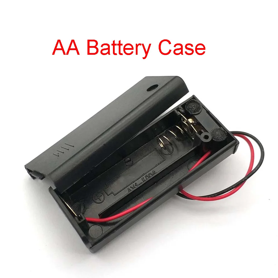 5 шт. чехол держатель для батарей типа АА с переключателем 1 2 А| |