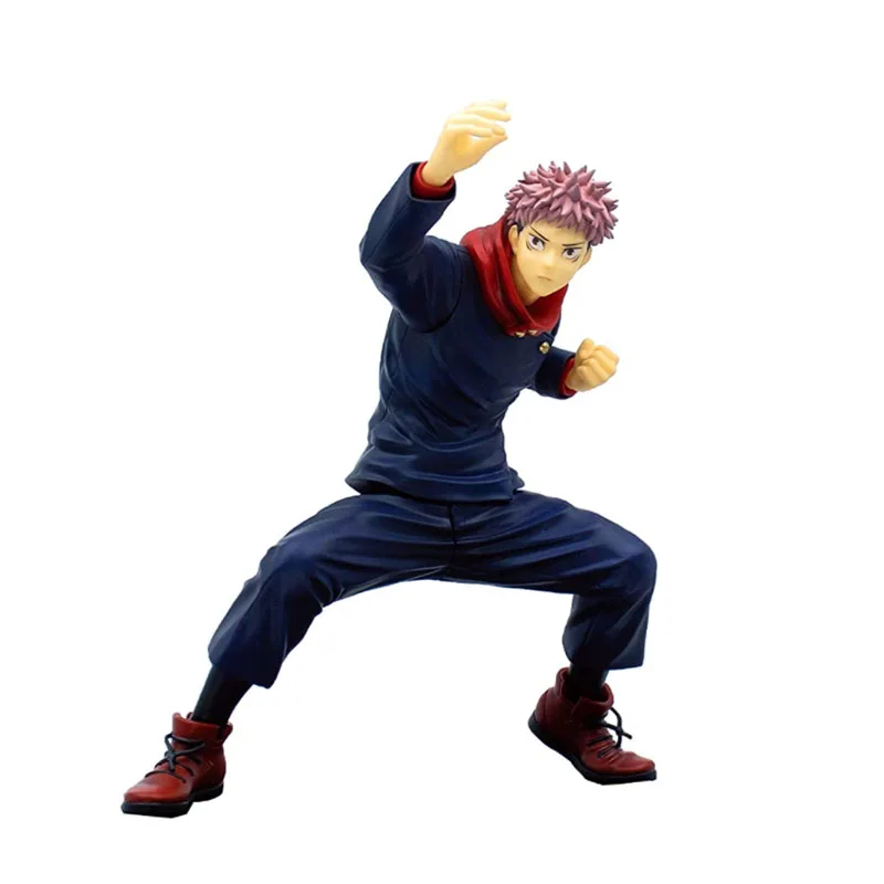 

Anime Jujutsu Kaisen Figure PVC Action Figurine Manga Itadori Yuji Fushiguro Megumi Kugisaki Nobara Figuras Collectible Toys