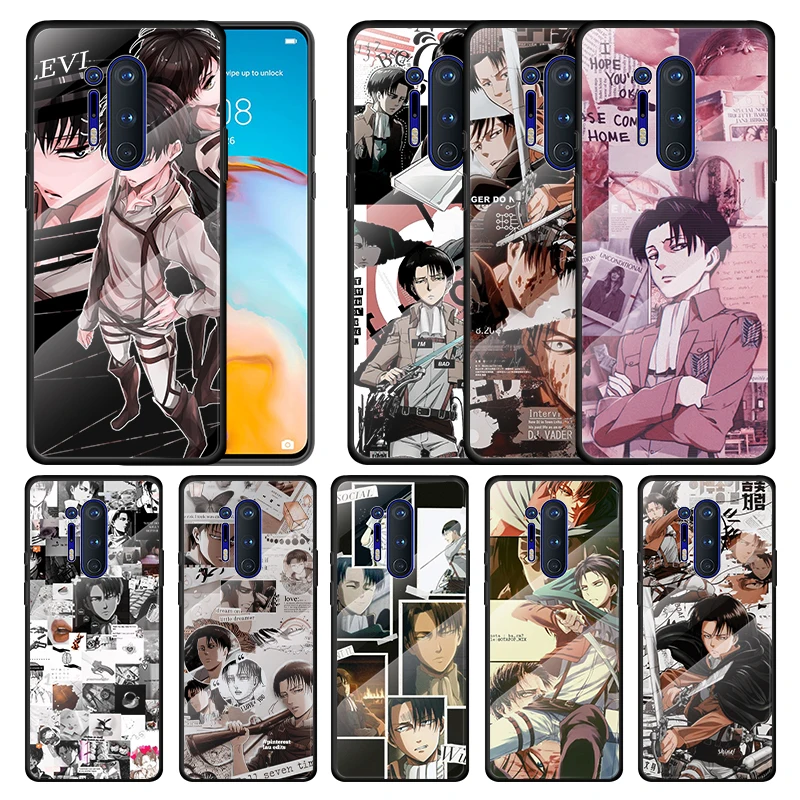 

Tempered Glass Cover Attack On Titan ART For Oneplus 9R 9 8T 8 Nord Z 7T 7 Pro 5G Shockproof Shell Phone Case Capa