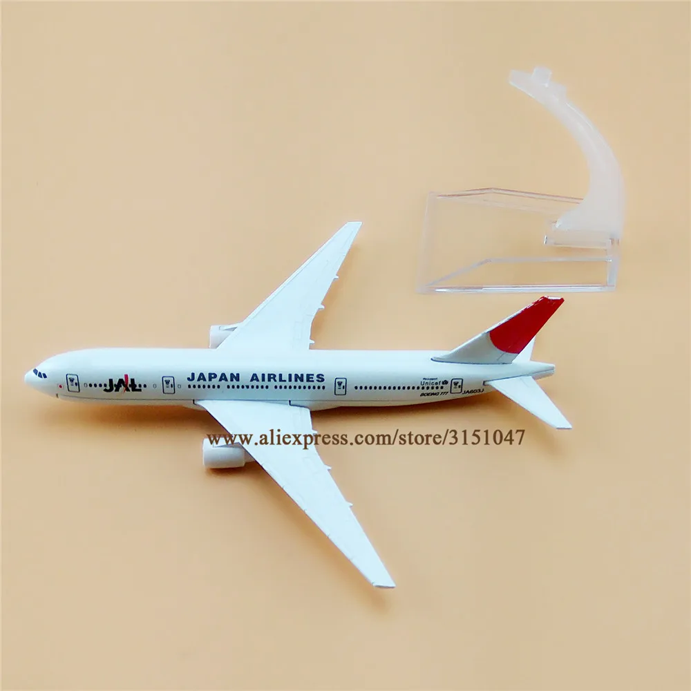 16cm Air JAL Japan Airlines B777 Boeing 777 Airways Airlines Metal Alloy Airplane Model Plane Diecast Aircraft images - 6