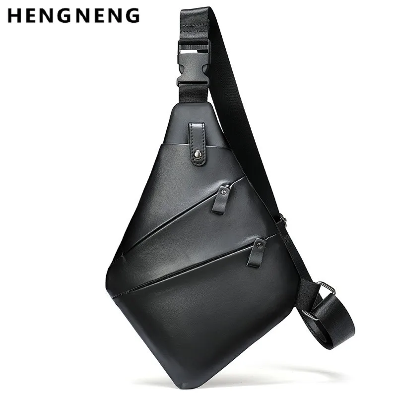 Карманная сумка для мужчин противокражная нагрудная Повседневная Спортивная