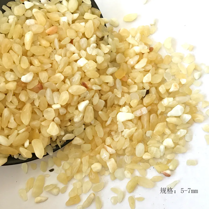 50 г натуральный желтый нефритовый хрустальный камень скальные чипсы дропдом