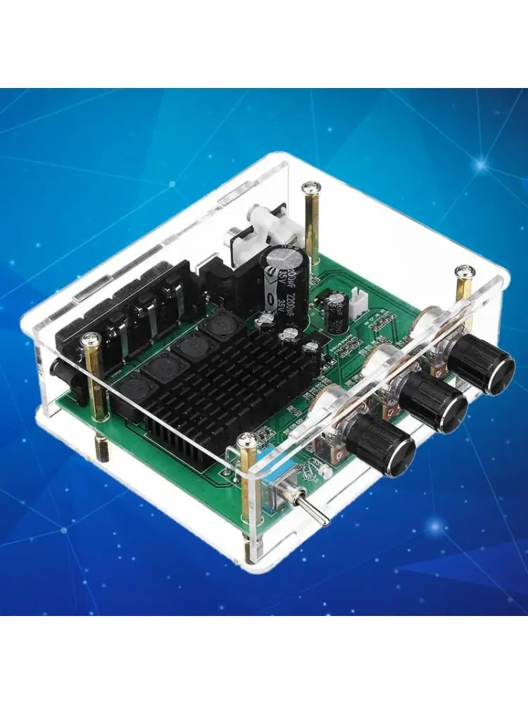Плата усилителя TPA3116D2 80 Вт * 2 стерео 0 RCA цифровой сабвуфер управление динамиками