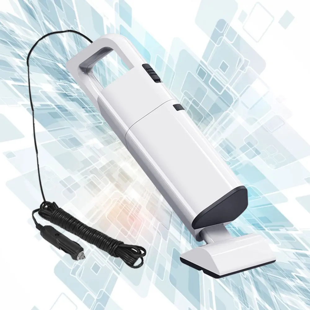 

Car Vacuum Cleaner Wired Vacuum Cleaner 12V 120W Strong Suction Wet Dry Dual Use Handheld Vacuum For Car Home (Black)
