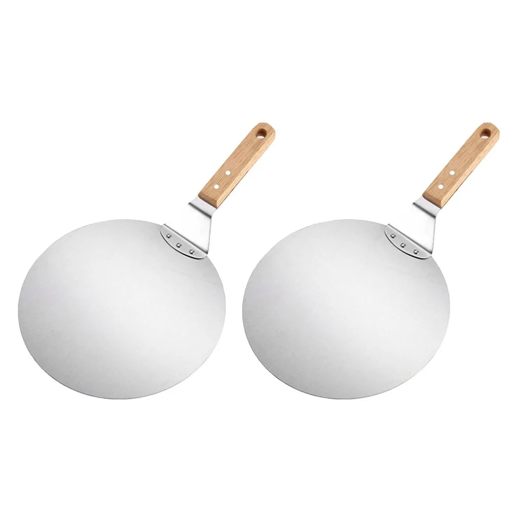 

2 Pcs Premium Pizza Shovel Food Shovel Cake Transfer Shovel Hand-held Pizza Peel