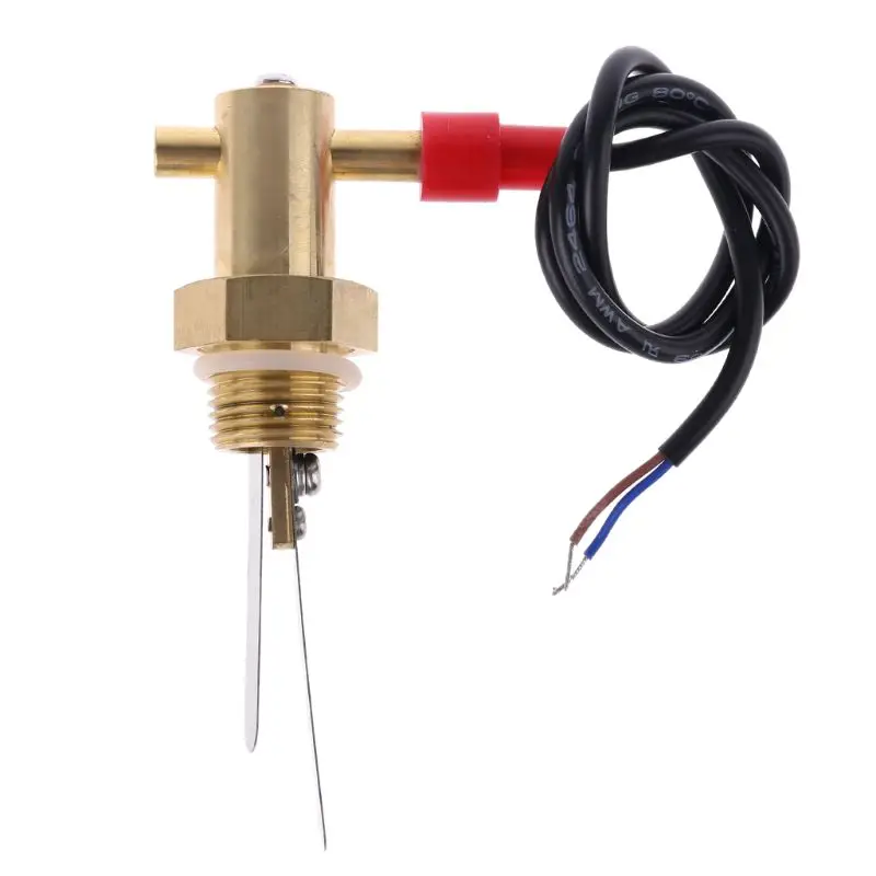 

2021 New G1/2" Water Flow Switch DN15 Liquid Flowing Switch 70W Brass Body Flow Sensor for Pump