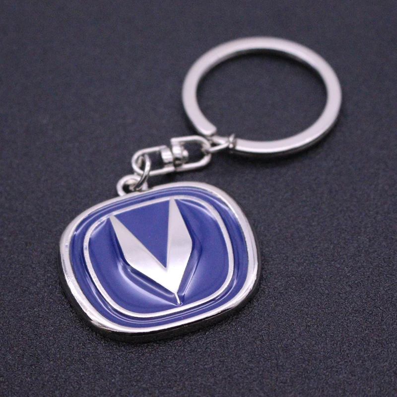 Творческий длинная цепь выдалбливают цепочка для ключей из металлического