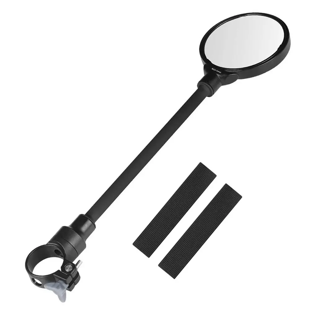 

High-quality Rearview Mirror, Round Handlebar, All-round Rotating Hose To Adjust Bicycle Equipment Bike Accessories