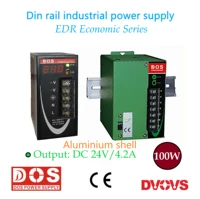 24v4 2a100w din rail industrial power supply ac dc regulated constant voltage stabilized source