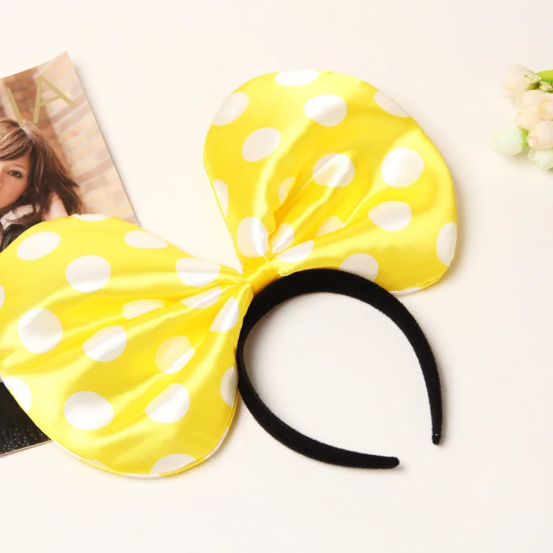 Красные леггинсы розового цвета с большим бантом Rosa обручем для волос девочек