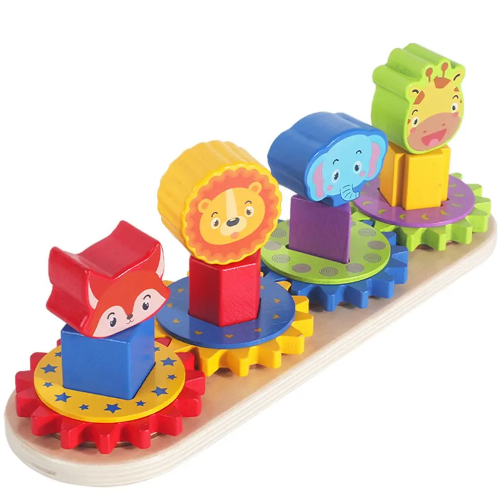 

Детская деревянная игрушка в виде животного