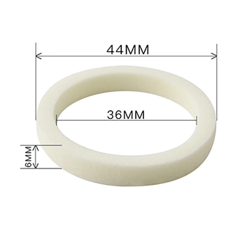 

10PCS Bike Bicycle Front Fork Maintenance Sponge Circle Cycling Dust-Proof Lubricating Mats Circle Accessories