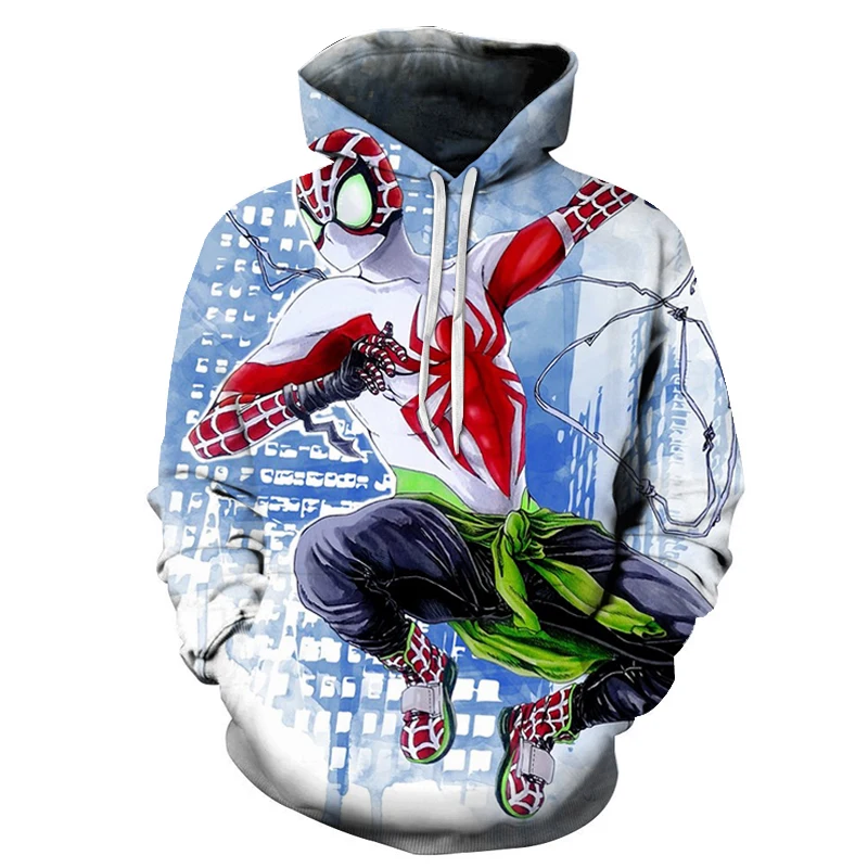 2019 новые толстовки с Marvel Comics 3D Толстовка капюшоном мужская толстовка Железным