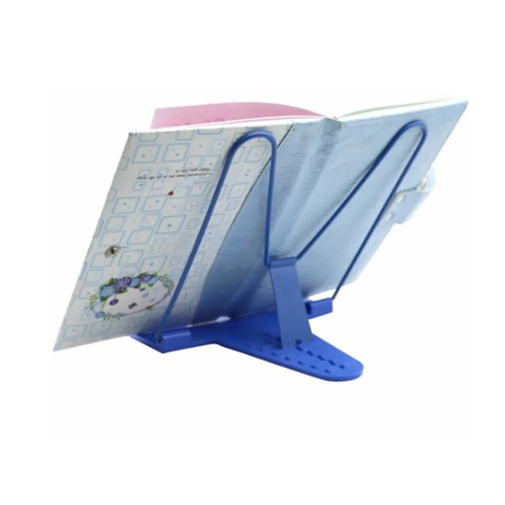 

Bookends Portable Foldable Adjustable Bookend Stand Reading Book Stand Document Holder Base Reading Book Holder