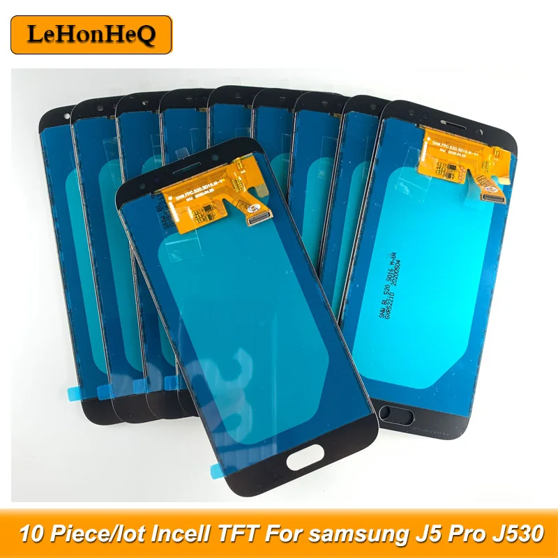 10 шт./лот J5 Pro J530 Incell ЖК-дисплей для Samsung Galaxy 2017 J530F сенсорный экран дигитайзер в